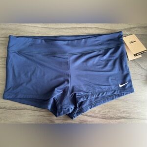 Nike Women's Navy Blue Swim Shorts XL